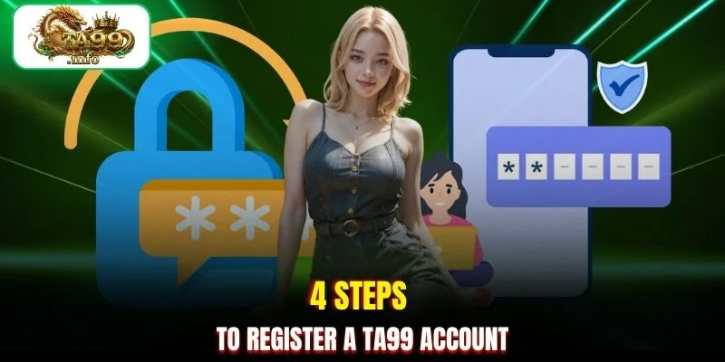 4 steps to register a TA99 account
