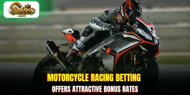 Motorcycle racing betting offers attractive bonus rates