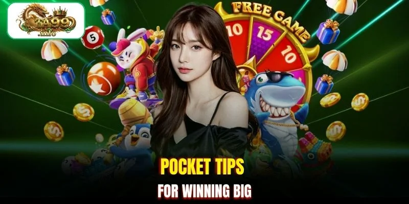 Pocket tips for winning big