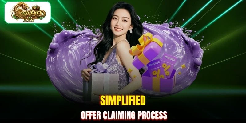 Simplified offer claiming process