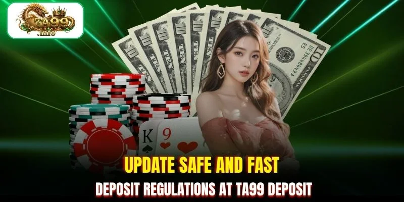 Update safe and fast deposit regulations at TA99 deposit